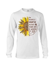 I becamer a nurse Long Sleeve Tee tile