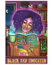Bae black and educated 11x17 Poster front