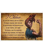 I choose 17x11 Poster front