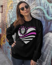 American heart Independence day - Printed apparels Crewneck Sweatshirt lifestyle-unisex-sweatshirt-front-3