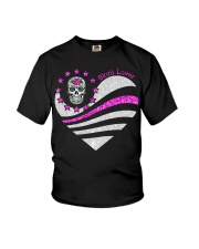 American heart Independence day - Printed apparels Youth T-Shirt tile