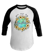 You are my sunshine Baseball Tee tile