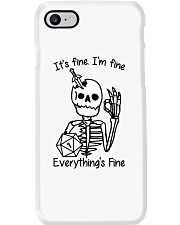 It's fine I'm fine Phone Case tile
