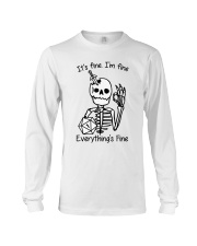 It's fine I'm fine Long Sleeve Tee tile