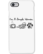 I'm a simple woman Phone Case tile