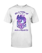 You are a Natural 20 Classic T-Shirt front