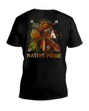 Native American V-Neck T-Shirt tile