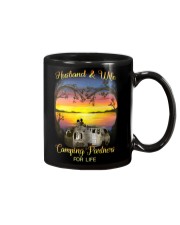 Husband and wife camping partners for life Mug tile