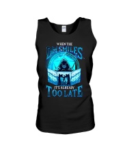 When the DM Smiles It's Already Too Late Unisex Tank tile