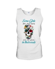 Some girls are just born with Unisex Tank tile