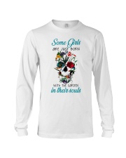Some girls are just born with Long Sleeve Tee tile