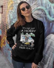It's not just a hobby Crewneck Sweatshirt lifestyle-unisex-sweatshirt-front-3