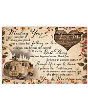 You and me til' forever ends 17x11 Poster front