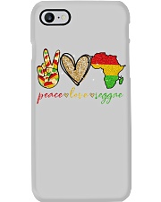 Peace love reggae Phone Case tile