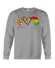 Peace love reggae Crewneck Sweatshirt tile