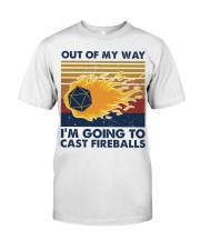 Out of my way Classic T-Shirt front
