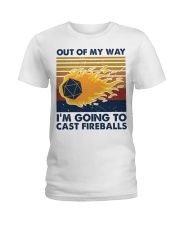 Out of my way Ladies T-Shirt tile