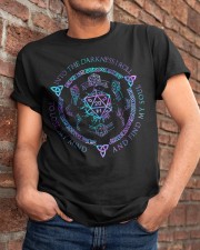 Into the darkness I roll Classic T-Shirt apparel-classic-tshirt-lifestyle-26