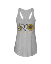 Peace love gigi Ladies Flowy Tank tile
