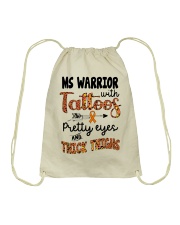 Ms warrior Drawstring Bag tile