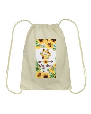 Dog mom Mother's day Drawstring Bag tile