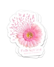 Faith hope love Sticker - 4 pack (Vertical) front