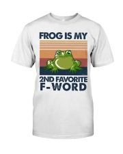 Frog is my 2nd favorite Classic T-Shirt front