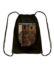 Phenomenally Black Drawstring Bag tile