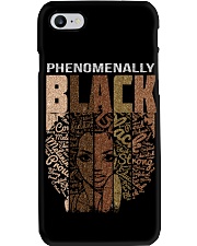Phenomenally Black Phone Case tile