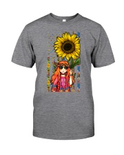 Happy little hippie Independence day Classic T-Shirt front