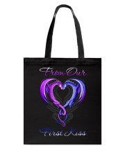 From our first kiss Tote Bag tile