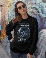 Sorry I'm late Crewneck Sweatshirt lifestyle-unisex-sweatshirt-front-3