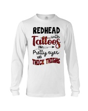 Redhead with tatoos Long Sleeve Tee tile