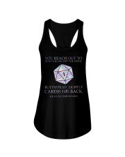 You reach out to Ladies Flowy Tank tile