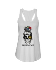 Trucker's wife Ladies Flowy Tank tile