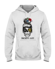 Trucker's wife Hooded Sweatshirt tile