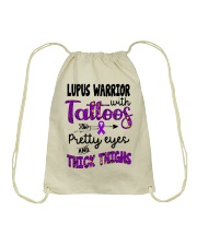 Cystic fibrosis warrior Drawstring Bag tile