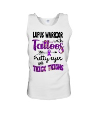 Cystic fibrosis warrior Unisex Tank tile