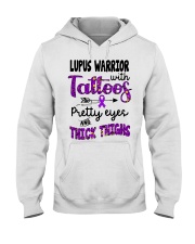 Cystic fibrosis warrior Hooded Sweatshirt tile