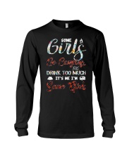 Some girls go camping Long Sleeve Tee tile