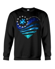 In April We Wear Blue Galaxy Colors Crewneck Sweatshirt tile