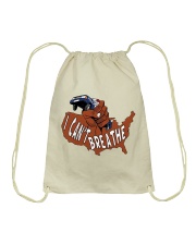 I can't breathe Drawstring Bag tile
