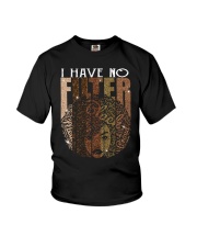 I have no filter Youth T-Shirt tile