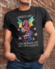 Nerd life Classic T-Shirt apparel-classic-tshirt-lifestyle-26