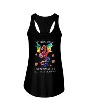 Nerd life Ladies Flowy Tank tile
