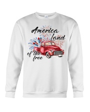 America Land of the Crewneck Sweatshirt front