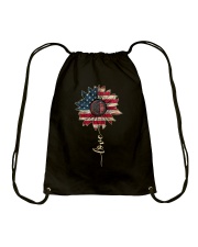 Love America Drawstring Bag tile