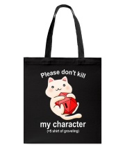 Don't kill me Tote Bag tile