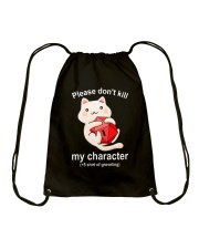 Don't kill me Drawstring Bag tile