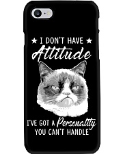 I don't have attitude Phone Case tile